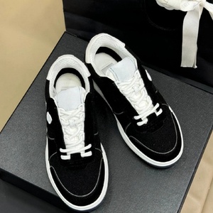 2026 Designer <b>Shoes</b> Fashion Retro Channel Black White Sneakers Women's Outdoor Casual <b>Shoes</b> - Product Image 4