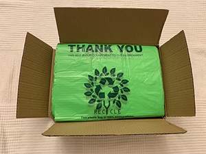 ถุงแป้งข้าวโพดย่อยสลายได้ถุงผลไม้ผักที่เป็นมิตรต่อสิ่งแวดล้อมสำหรับซูเปอร์มาร์เก็ต - Product Image 3