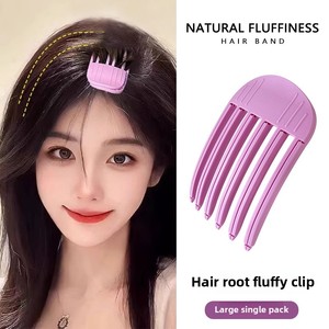 Tự Nhiên Fluffy Tóc Gốc Công Cụ Tạo Kiểu Thời Trang Liền Mạch Lược Nhựa Xử Lý Cao Hộp sọ Đầu Clip Kích Cỡ Khác Nhau Cho Nhà - Product Image 6