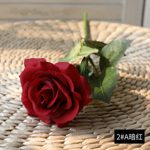 Disegno popolare singolo stelo in lattice <span class=keywords><strong>arcobaleno</strong></span> rose decorazione della casa rosa <span class=keywords><strong>fiori</strong></span> artificiali - Product Image 2
