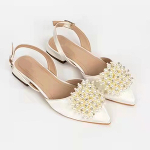 <strong>Sky</strong> <strong>Blue</strong> Satin Flat Sandals Fashion Ball Strap White Bride <strong>Shoes</strong> Wedding <strong>Shoes</strong>