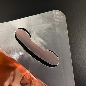 ถุงยืนเกรดอาหารโปร่งใสพร้อมที่จับและพวยสำหรับบรรจุภัณฑ์เครื่องดื่มอัดลมพื้นผิวพิมพ์ลาย - Product Image 4