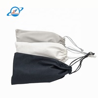 Étui à lunettes en microfibre doux personnalisé avec cordon de serrage, pochette à lunettes tendance, articles prêts à l'emploi, plusieurs modèles