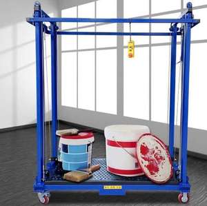 Andamio Eléctrico <span class=keywords><strong>de</strong></span> 6 Metros en Alquiler, Ajustable para Construcción <span class=keywords><strong>de</strong></span> Edificios, Plataforma Elevadora Eléctrica <span class=keywords><strong>de</strong></span> Aleación <span class=keywords><strong>de</strong></span> Aluminio - Product Image 2