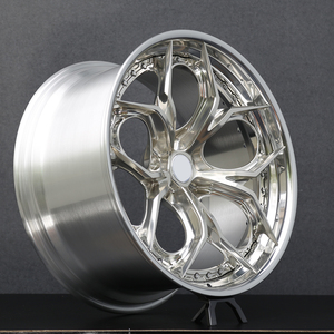 Jantes GPW forgées en deux parties, polies argentées, de luxe, 19, 20, 21, 22 pouces pour <span class=keywords><strong>Porsche</strong></span> 911 <span class=keywords><strong>Carrera</strong></span> <span class=keywords><strong>S</strong></span>, <span class=keywords><strong>Porsche</strong></span> Cayenne, Macan - Product Image 3