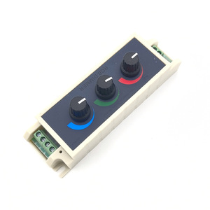 12-24V Red, Green, Blue Three-channel Controller LED Dimmer RGB Light Strip <strong>Knob</strong> for Adjusting Brightness and <strong>Darkness</strong> - Product Image 4