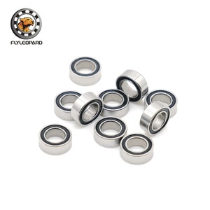Flyleopard Smr74 2Rs Stainless Steel Deep Groove Ball Bearings 4X7X2.5 For <b>Small</b> Yellow <b>Wheels</b> And Arla Roller Cups - Product Image 1