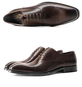 Chaussures Oxford en tricot de luxe pour hommes - Bout pointu, lacets, antidérapantes, imperméables, résistantes à l'usure, chaussures de ville - Product Image 6