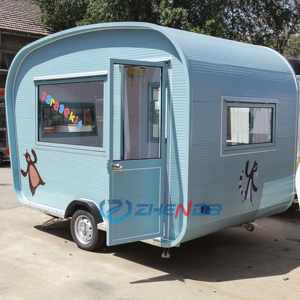 Food Truck per Catering Completamente Attrezzato, Rimorchi per Tacos, Cucina Mobile, Carretto per Pizza e Caffè, Camion per Gelati e BBQ, Rimorchio Economico per Cibo Mobile - Product Image 5