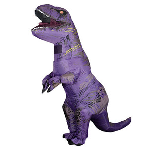 Opblaasbare Volwassen T Rex Kostuum Dinosaurus Kostuums Opblazen Fancy Dress Mascotte Party Cosplay Kostuum Voor Mannen Vrouwen Dino Cartoon - Product Image 4