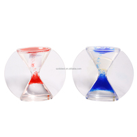 Minuteur à bulles liquides sensorielles en forme de diamant coloré personnalisé OEM ODM pour le soulagement du stress, cadeau de Noël
