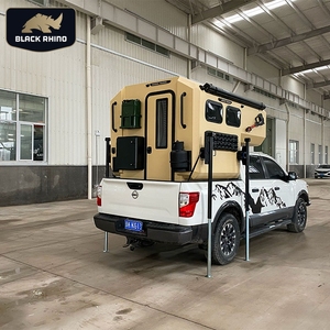 Campeur en aluminium démontable Popup Truck Camper Shell 4x4 Rv Pick Up Slide On Ute Camper Flatbed Truck Campers - Product Image 1