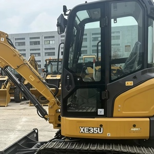 รถขุดขนาดเล็ก Original China XE35U 18.2kW พร้อมระบบไฮดรอลิกแบบ Load Sensing และดีไซน์ Zero Tail สำหรับงานขุดดินในพื้นที่จำกัด - Product Image 1