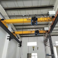 Moteur d'engrenage pour grue à poutre simple de 2 tonnes, mécanisme de levage, hauteur de levage de 3m à 12m pour atelier et entrepôt, levage léger