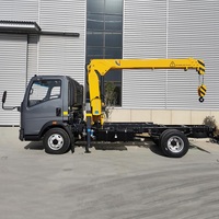 Le camion 2.1Ton direct d'usine a monté le manipulateur hydraulique de grue de camion de grue avec à télécommande