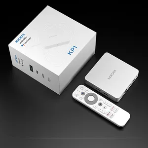 Androidtv 11.0 S905Y4 2GB 32GB KICKPI KP1 Dual WiFi DRM HDCP 4Kที่ได้รับการรับรองจาก Google ชุดด้านบน Android กล่องทีวี