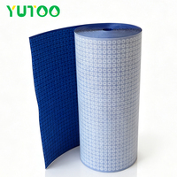 Membrane de décollement thermique pour revêtement de sol, sous-couche de carrelage pour système de chauffage au sol de salle de bain