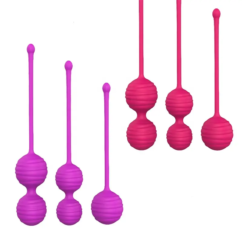 Silicone Women Ben Wa Balls Sex Toy Vagina Exercise Love Egg Tightening Kegel Ball Set