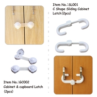 Ensemble de produits de sécurité pour enfants Probebi Kit de sécurité pour bébé Produits de sécurité pour bébé avec serrure de tiroir de protection d'angle