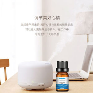 Ensemble de diffuseurs d'huiles essentielles 100% pures à l'arbre à thé, à la menthe poivrée, à la lavande, à l'eucalyptus, à l'orange et au pamplemousse pour la relaxation et le sommeil - Product Image 4