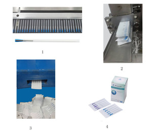Shunhe 100 pièces/boîte Aiguilles d'<span class=keywords><strong>acupuncture</strong></span> stériles jetables à manche en acier inoxydable certifiées CE ISO avec emballage en papier de dialyse - Product Image 6