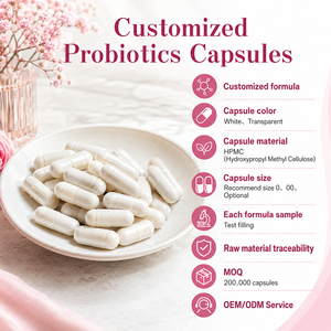 Cápsulas de Fórmula Compleja de Probióticos Certificadas por FSSC, Lactobacillus Crispatus QJSWX197M1, Suministro a Granel, Servicio OEM con Patente - Product Image 1