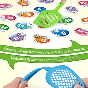 Montessori trẻ em từ vựng tiếng Anh Fly-swatting Toy-Trò chơi Đào tạo nhận thức - Product Image 4