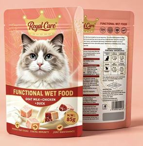Friandises pour chiens et chats en sachet, pâté humide pour chats 85g, purée pour chats, directement du fournisseur d'usine - Product Image 4