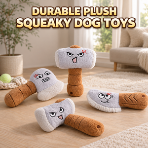 Jouet pour chien Aggressive Tool Squad - Effets sonores amusants, durable et résistant, <span class=keywords><strong>expressions</strong></span> faciales mignonnes et intéressantes - Product Image 1