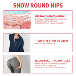 Atacado 30ml Bunda Alargamento Óleo Essencial Levantamento Refirmante Big Hip Massagem Óleo - Product Image 5