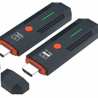 Transmisor y Receptor Inalámbrico Ultraligero Bigway 5.8G 1080P, Extensor de Enlace de Video, Material ABS, para Monitoreo de Drones