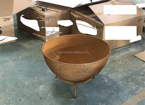 Proveedor de jardín de acero negro o corten al aire libre hoguera tazón brasero exterior <span class=keywords><strong>fogon</strong></span> - Product Image 4