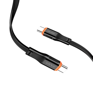 Kakusiga ใหม่มา1<span class=keywords><strong>เมตร</strong></span> TPE PD100W ประเภท <span class=keywords><strong>C</strong></span> <span class=keywords><strong>สาย</strong></span><span class=keywords><strong>ชาร์จ</strong></span>เร็ว <span class=keywords><strong>Type</strong></span>-<span class=keywords><strong>C</strong></span> เป็น<span class=keywords><strong>สาย</strong></span>เคเบิล <span class=keywords><strong>Type</strong></span>-<span class=keywords><strong>C</strong></span> - Product Image 4