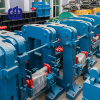 Laminoir pour barres d'armature de 8-32 mm et pour fils de 5,5-12 mm |   Machine à laminage à deux rouleaux - Ligne de laminage d'acier PLC pour l'Afrique