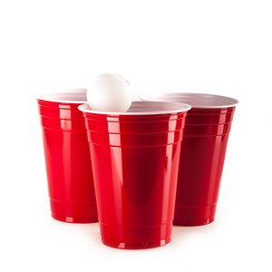 16oz PP material juego plástico cerveza Pong taza fiesta desechable personalizado plástico cerveza tazas - Product Image 2