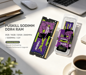 RAM PUSKILL pas cher, DDR4 RAM 2666 3200 Sodimm 8GB 16GB 32GB 1.2V CL22, RAM OEM pour mémoire d'ordinateur portable - Product Image 6