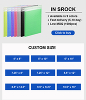 Bolsa de mensajería de burbujas de embalaje de seguridad impermeable logotipo personalizado impreso bolsa de envío de correo de burbujas portátil para ropa