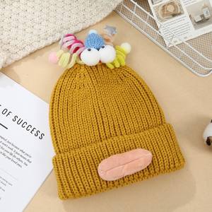 Cappello Invernale Divertente da Donna <span class=keywords><strong>Linda</strong></span> con Orecchie di Peluche a Forma di Becco di Anatra, Caldo e Carino per Teste Grandi - Product Image 5