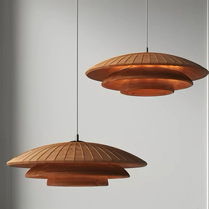 Lampada <span class=keywords><strong>a</strong></span> Sospensione Artigianale di Lusso Moderna con Paralume Naturale Intrecciato per Progetti Alberghieri, Ristoranti e Arredamento Villa - Product Image 1