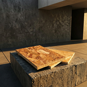 Tableros <span class=keywords><strong>OSB</strong></span> 3 con Certificación CE/<span class=keywords><strong>FSC</strong></span>/FM/EUDR, Tablero de Partículas Acabado para Interiores, para Gabinetes Personalizados, Divisiones y Suelos - Product Image 1