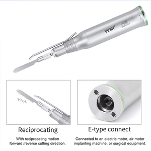 Sierra ósea recíproca eléctrica dental de <span class=keywords><strong>precio</strong></span> competitivo, pieza de mano con relación de reducción 3.2:1, hojas de sierra de 15/20/30 mm para cirugía de implantes - Product Image 2