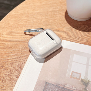 Nouveau mignon coeur clair paillettes Bling étui pour écouteurs pour <span class=keywords><strong>Airpods</strong></span> 4 3 2 souple TPU Anti perte housse de protection pour <span class=keywords><strong>Airpods</strong></span> Pro - Product Image 4