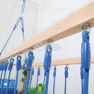 Moetry pont d'équilibre en bois balançoire suspendue intérieure équipement d'entraînement sensoriel pour enfants salle sensorielle de thérapie OT - Product Image 3