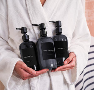 Shampooing à la kératine contrôle de <span class=keywords><strong>l</strong></span>'huile produit de soin des <span class=keywords><strong>cheveux</strong></span> pour <span class=keywords><strong>cheveux</strong></span> bouclés et abîmés formule de réparation - Product Image 3