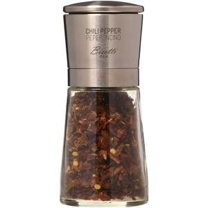 MOLINILLO DE CHILE DE VIDRIO Y ACERO LA SPEZIA, 14.5CM DE ALTURA. - Product Image 1