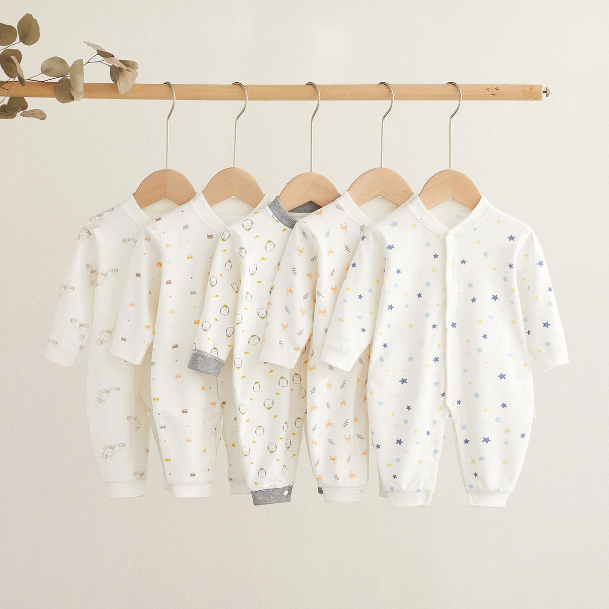Wholesales High Quality Baby Rompers Baby Boy Clothing Cotton Spring/autumn Baby Clothing Sets 