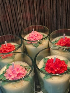 Bougie parfumée en cire de soja de luxe, écologique, faite à la main, bougie design pour cadeau de mariage, décoration de la maison, en vrac - Product Image 3