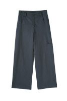 AILAILIGA Großhandel Maßgeschneiderte Hochwertige Damen High-Waist Spandex Mode Weite Hosen mit Taschen