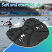 Coussin de siège de Kayak EVA détachable noir coussin de Traction de protection pour équipement de sport étanche pour canoë et planches de surf