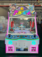 Console de jeu d'arcade haut de gamme personnalisable pour 4 joueurs, en métal, plastique et acrylique, interface anglaise, prise universelle 110/220V